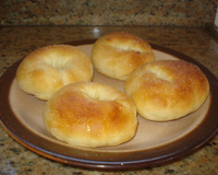 Rosca com calda de açúcar