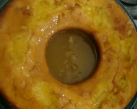 Bolo de mexerica com calda durinha
