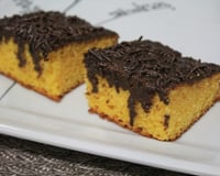 Bolo de cenoura fofo