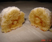 Biscoitinhos recheados com maçã