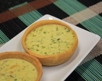 Quiche de alho poró