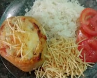 Batata recheada diferente