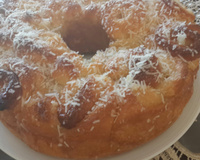 Rosca caracol de coco