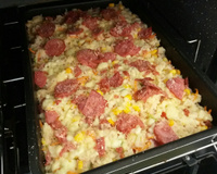 Arroz de forno à parmegiana