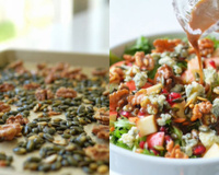 Crocante, agridoce e fresca: essa salada diferentona é perfeita para as festas de fim de ano, só faço assim quando recebo visita