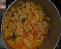 Moqueca baiana de ovos