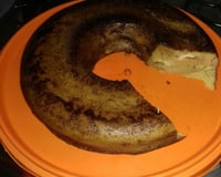Bolo de banana de microondas