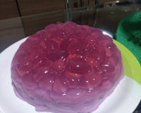 Gelatina com leite condensado