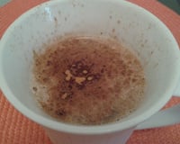 Queimadinha de leite com canela