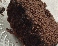 Bolo de chocolate e cacau sem glúten e sem lactose