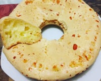 Bolo de pão de queijo sem fermento