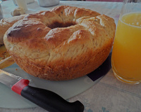 Pão sem leite e sem ovo