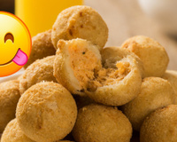 Lanche na airfryer só com 3 Ingredientes: bolinha de frango fácil e saudável pra comer todos os dias