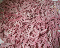 Macarrão com beterraba do Marcelo