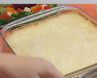 Bacalhau cremoso com camarão