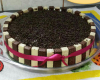 Bolo de chocolate de liquidificador