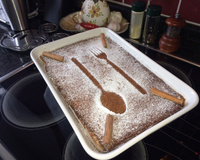 Bolo de Fubá tipo Queijadinha