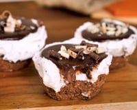 Cupcake Gelado de Nutella