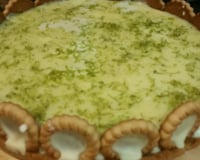 Torta de limão com chocolate branco
