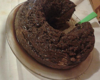 Bolo de chocolate de liquidificador