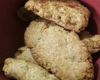 Biscoito salgado 100% integral