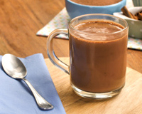 Chocolate quente cremoso