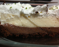 Torta de chocolate e limão