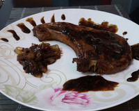 Bisteca de porco agridoce