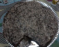 Bolo de chocolate com coco molhadinho