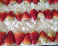 Pavê de morango simples