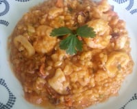 Risoto de frutos do mar