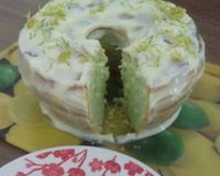 Bolo verde de limão