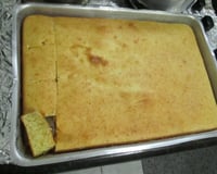 Bolo de mandioca cozida