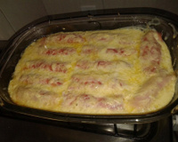 Canelone Invertido de cabelinho de anjo