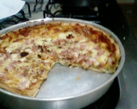 Pizza à moda de chicago