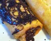 Rocambole prático de doce de leite