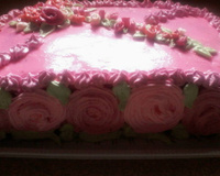 Bolo de aniversário colorido