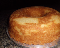 Bolo de carimã (mandioca puba)