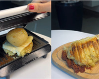 Misto saudável só com 2 ingredientes e feito na sanduicheira vai dar um fim na sua fome