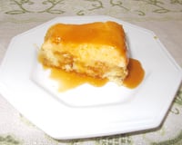 Bolo pudim de laranja