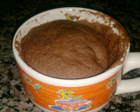 Bolo de caneca sem ovo (facil)