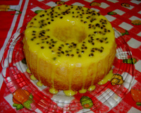 Bolo de maracujá