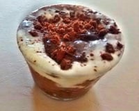 Sobremesa gelada de café