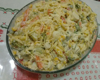 Salada primavera da Mila