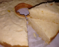 Bolo de massa de mandioca (puba)