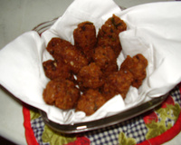 Quibe frito da Tia Line