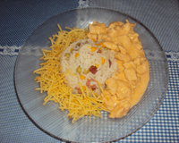 Estrogonofe de frango da Kalil