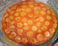 Torta de banana caramelizada