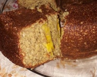 Bolo de banana da terra fit