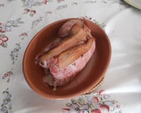 Medalhão assado de filé mignon suíno